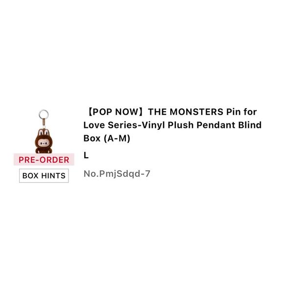 AUTHENTIC Pop Mart Labubu Pin for Love Series Pop Now Confirmed (A-Z) *PREORDER* - Picture 12 of 15
